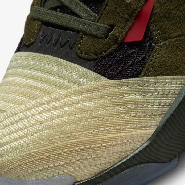 Nike Air Jordan Air 200e Sp Sko Til Mænd Grøn Sølv Rød