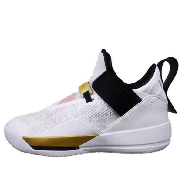 Nike Air Jordan 33 Sneakers Til Damer Sort Hvid