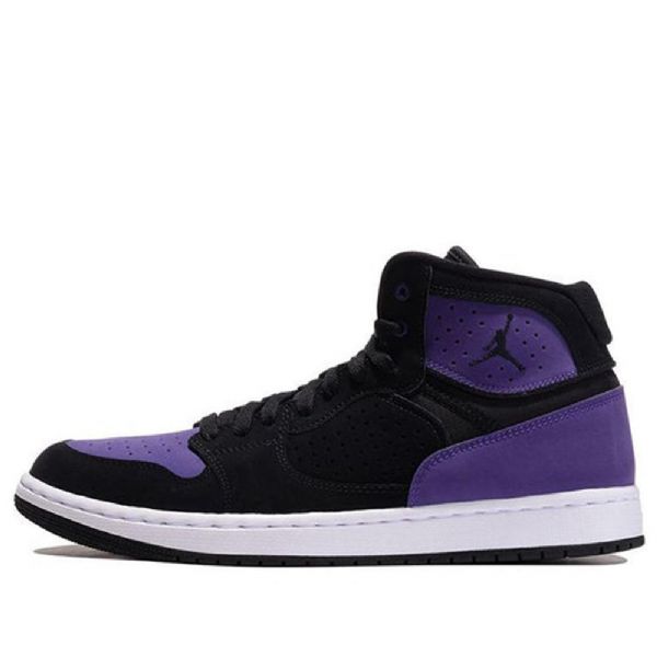 Nike Air Jordan Access Retro Basketball Sko Til Mænd Lilla Sort