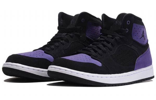 Nike Air Jordan Access Retro Basketball Sko Til Mænd Lilla Sort