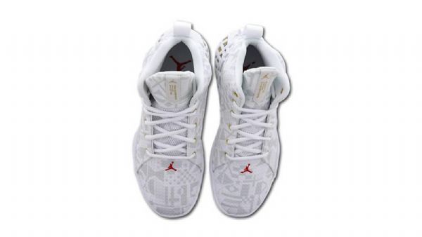 Nike Air Jordan Diamond Mid Tops Sko Til Mænd Hvidguld