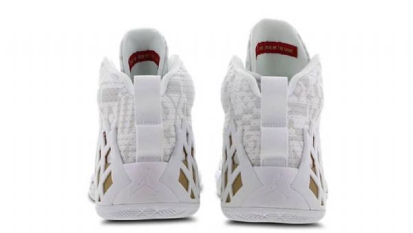 Nike Air Jordan Diamond Mid Tops Sko Til Mænd Hvidguld