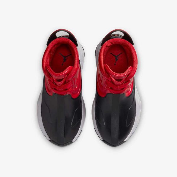 Nike Air Jordan Drip 23 Gummistøvler Til Børn Sort Grå Rød