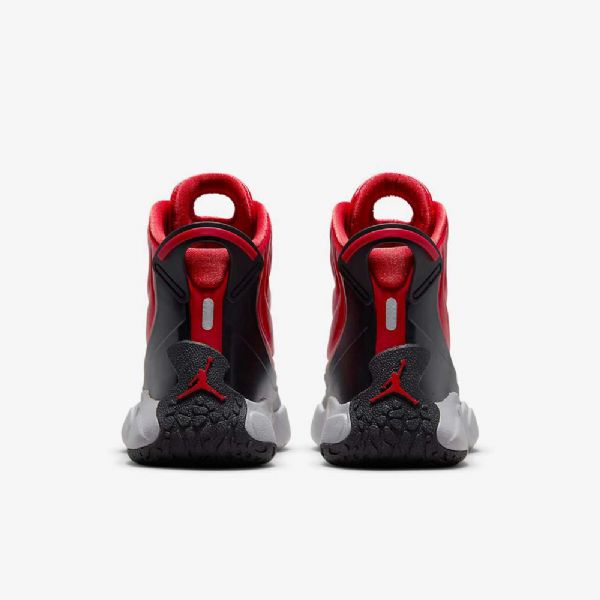 Nike Air Jordan Drip 23 Gummistøvler Til Børn Sort Grå Rød