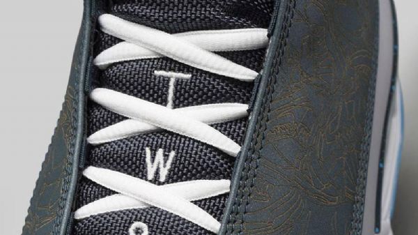 Nike Air Jordan Dub Zero Sko Til Mænd Grå Blå