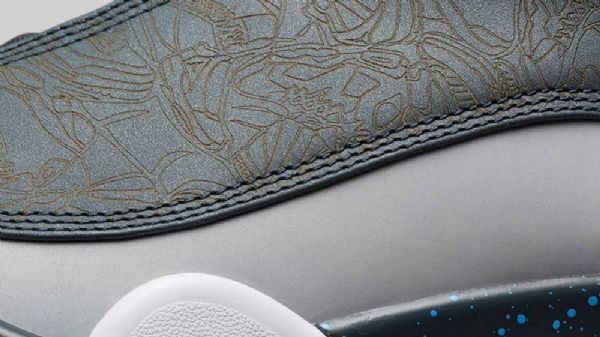 Nike Air Jordan Dub Zero Sko Til Mænd Grå Blå