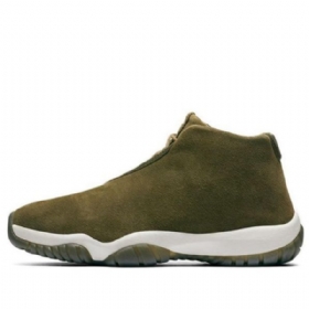 Nike Air Jordan Future Retro Basketball Sko Til Damer Olivengrøn