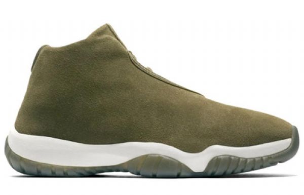 Nike Air Jordan Future Retro Basketball Sko Til Damer Olivengrøn