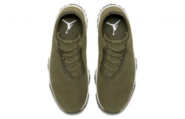 Nike Air Jordan Future Retro Basketball Sko Til Damer Olivengrøn