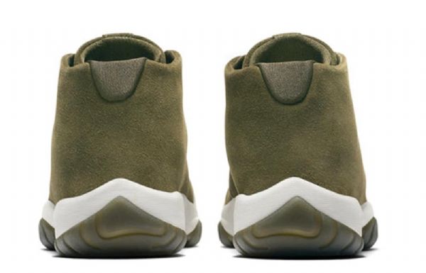 Nike Air Jordan Future Retro Basketball Sko Til Damer Olivengrøn