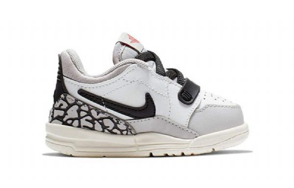 Nike Air Jordan Legacy 312 Low Tops Td Sko Til Børn Hvid Sort