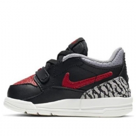 Nike Air Jordan Legacy 312 Low Tops Wide Cement Td Sko Til Børn Marineblå