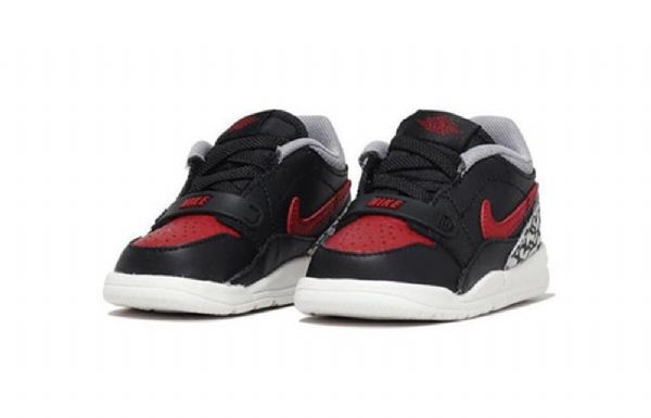 Nike Air Jordan Legacy 312 Low Tops Wide Cement Td Sko Til Børn Marineblå