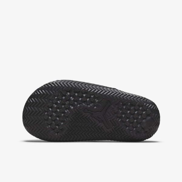 Nike Air Jordan Legesandaler Til Børn Sort Rød