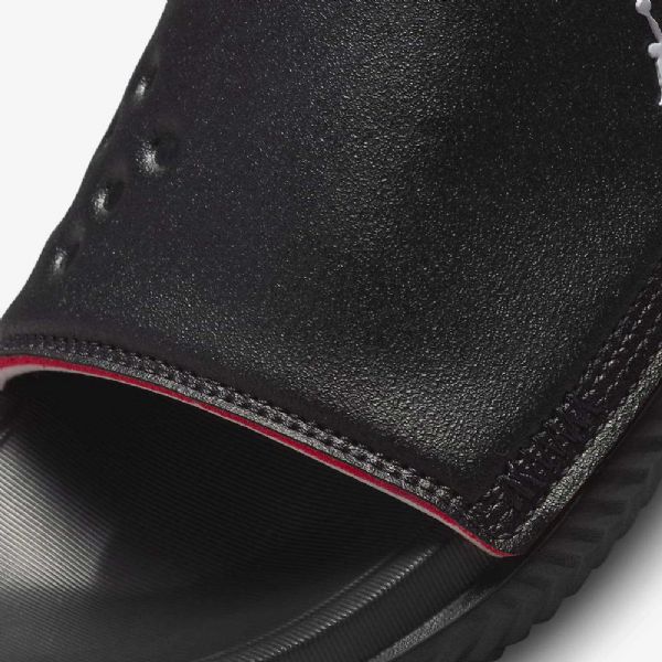 Nike Air Jordan Legesandaler Til Børn Sort Rød