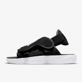 Nike Air Jordan Ls Flip Flops Til Mænd Sort Hvid Rød