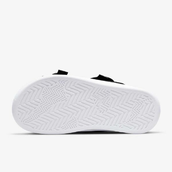 Nike Air Jordan Ls Flip Flops Til Mænd Sort Hvid Rød