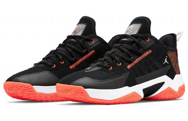 Nike Air Jordan One Take 2 Pf Russell Westbrook2 Competition Retro Basketball Sko Til Mænd Sort Orange