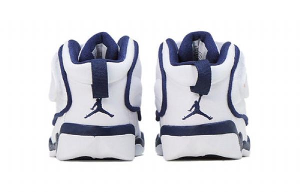 Nike Air Jordan Pro Strong Sko Til Børn Hvid Blå