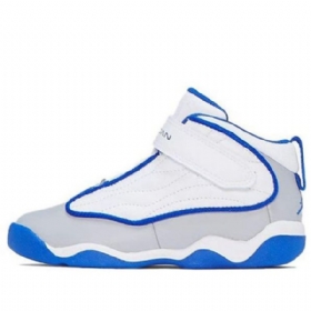 Nike Air Jordan Pro Strong Sko Til Børn Hvid Blå