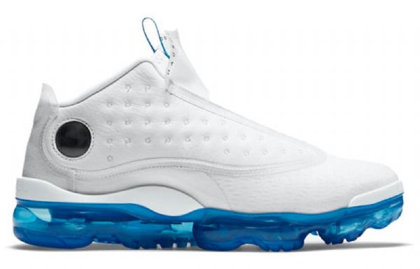 Nike Air Jordan Reign Retro Basketball Sko Til Damer Hvid Blå