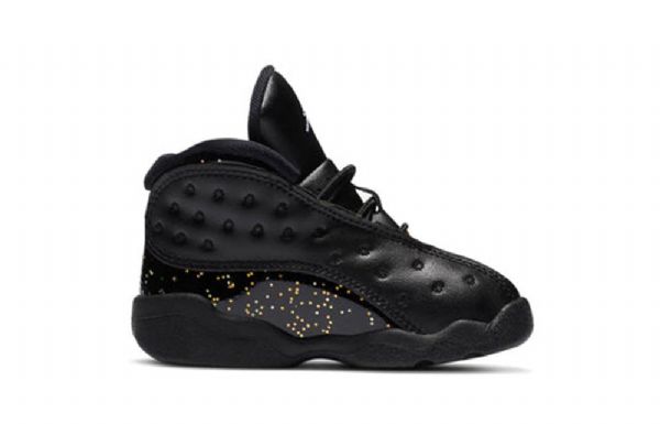 Nike Air Jordan Retro 13 Td Sko Til Børn Guld