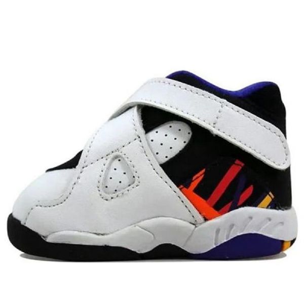 Nike Air Jordan Retro 8 Td Sko Til Børn Hvid
