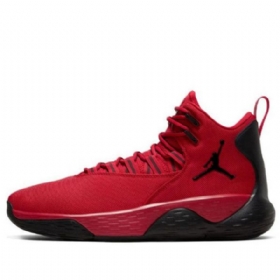 Nike Air Jordan Super Fly Mvp Pf Sneakers Til Mænd Sort Rød