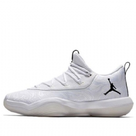 Nike Air Jordan Superfly 2017 Low Tops Sneakers Til Damer Hvid