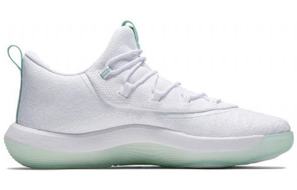 Nike Air Jordan Super.fly Low Toppe Pf Sneakers Til Damer Hvid Grøn