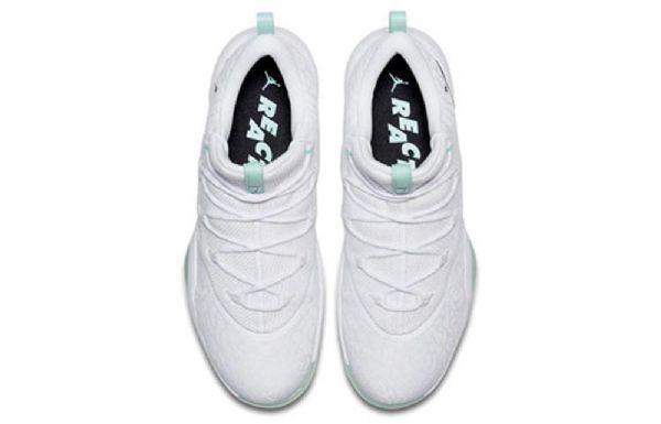Nike Air Jordan Super.fly Low Toppe Pf Sneakers Til Damer Hvid Grøn
