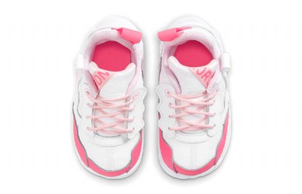 Nike Air Jordan Td Ma2 Sko Til Børn Hvid Lyserød
