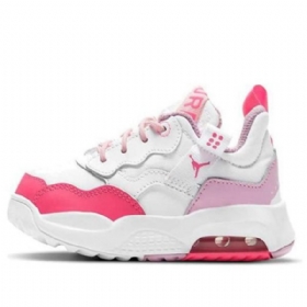 Nike Air Jordan Td Ma2 Sko Til Børn Hvid Lyserød
