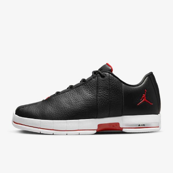 Nike Air Jordan Team Elite 2 Low Tops Sko Til Mænd Sort Hvid Rød