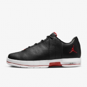 Nike Air Jordan Team Elite 2 Low Tops Sko Til Mænd Sort Hvid Rød