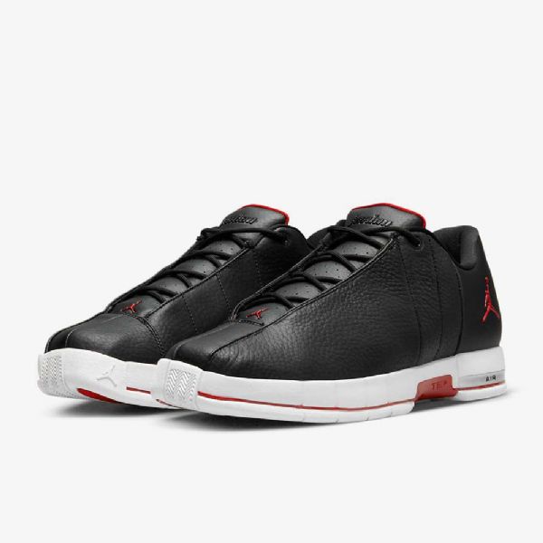 Nike Air Jordan Team Elite 2 Low Tops Sko Til Mænd Sort Hvid Rød