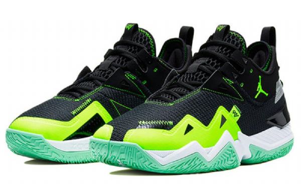 Nike Air Jordan Westbrook One Take Retro Basketball Sko Til Damer Sort Blå
