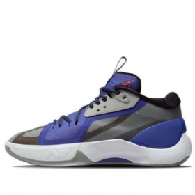 Nike Air Jordan Zoom Separate Pf Sneakers Til Mænd Grå Blå
