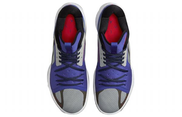 Nike Air Jordan Zoom Separate Pf Sneakers Til Mænd Grå Blå