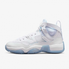 Nike Jumpman Two Trey Sko Til Damer Hvid Blå