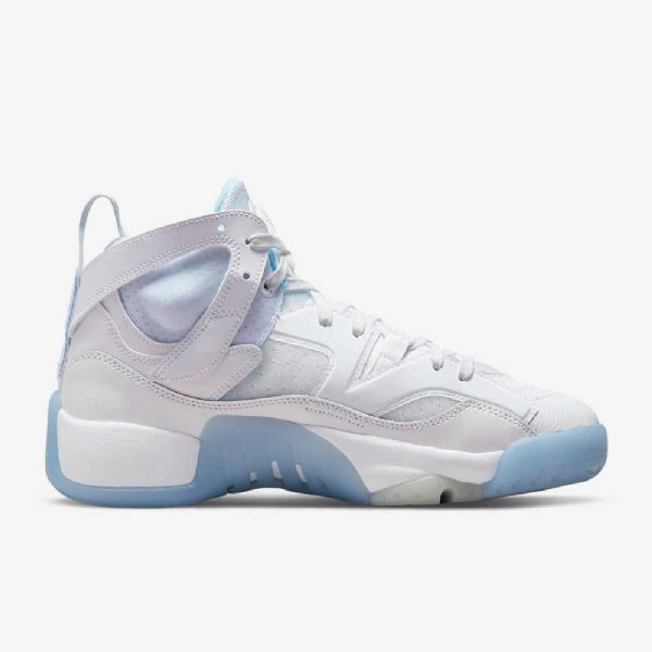 Nike Jumpman Two Trey Sko Til Damer Hvid Blå