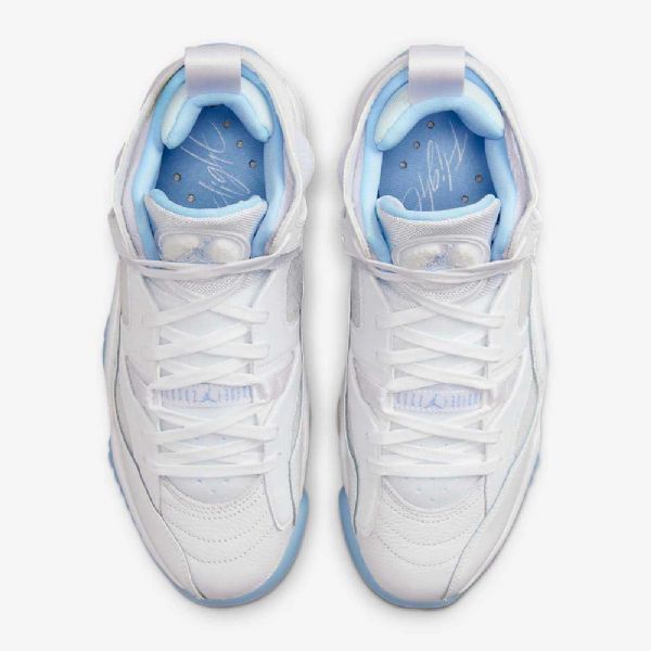 Nike Jumpman Two Trey Sko Til Damer Hvid Blå