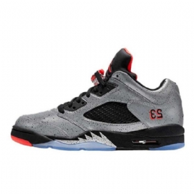 Nike Neymar Jordan 5 Low Tops Sko Til Mænd Grå
