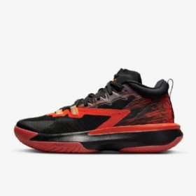Nike Zion 1 Sp Basketball Sko Til Mænd Sort Rød Orange