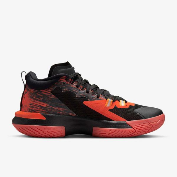 Nike Zion 1 Sp Basketball Sko Til Mænd Sort Rød Orange