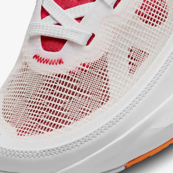 Nike Air Jordan Xxxvii Sko Til Børn Hvid Lys Sølv Sort Rød
