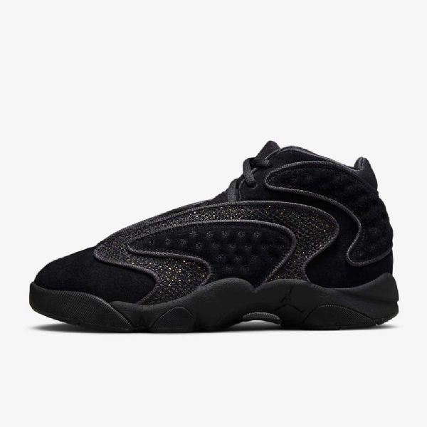 Nike Air Jordan Og Mid Tops Sko Til Damer Sort