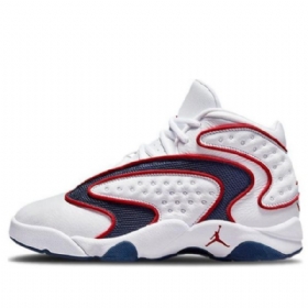 Nike Air Jordan Og Retro Basketball Sko Til Damer Hvid Rød