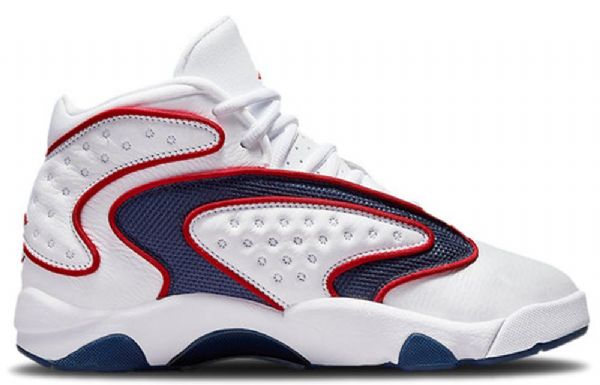 Nike Air Jordan Og Retro Basketball Sko Til Damer Hvid Rød