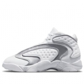 Nike Air Jordan Og Retro Basketball Sko Til Damer Hvid Sølv